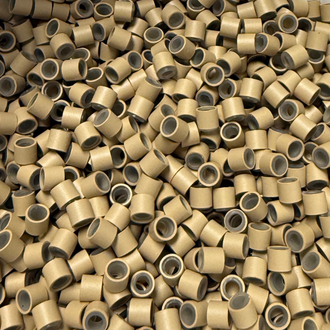 Copper Beads Silicone-Lined